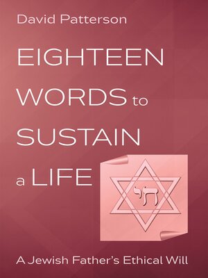 cover image of Eighteen Words to Sustain a Life